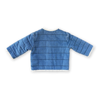 Quilted Reversible Jacket - Denim & Garden