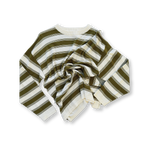 Ladies 7-Stripe Long Sleeve Tee