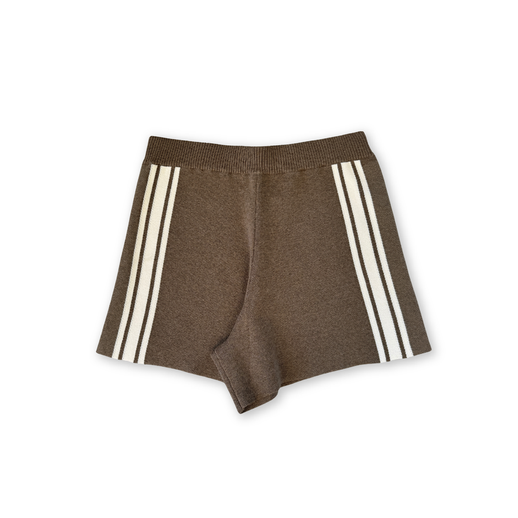 Ladies Organic Milano Knit Short - Mud