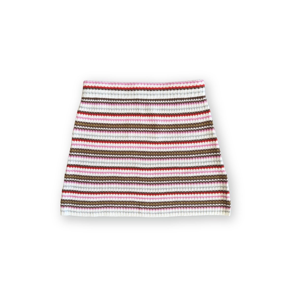 Grown Ladies Sunshine Stripe Knit Skirt