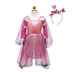 Pink Butterfly Twirl Dress with Wings Size 5-6