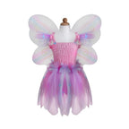 Pink Butterfly Dress & Wings with Wand Size 5-6