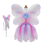 Pink Butterfly Dress & Wings with Wand Size 5-6