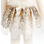 Gracious Gold Sequins Skirt, Wings & Wand Set - Size 4-6