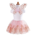 Rose Gold Tutu & Wings Set Size 4-6