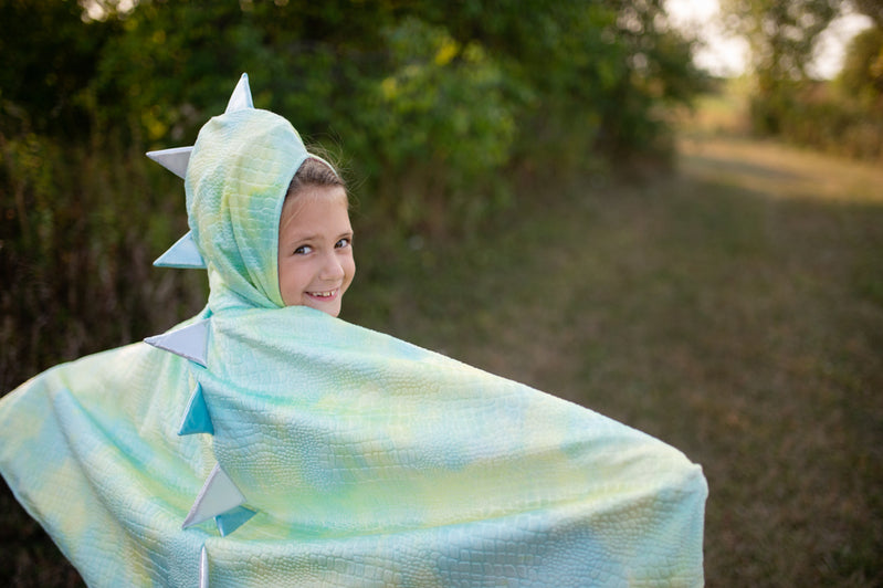 Rainbow Reversible Unicorn Dragon Cape