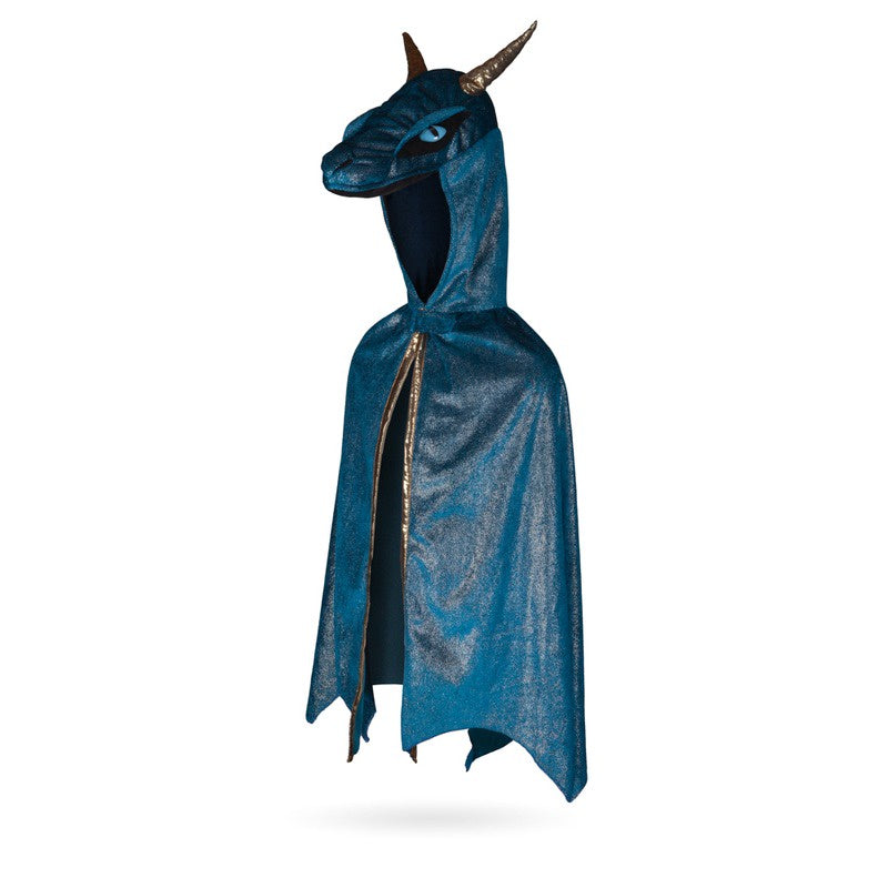 Great Pretenders Teal & Gold Starry Night Dragon - Size 5-6