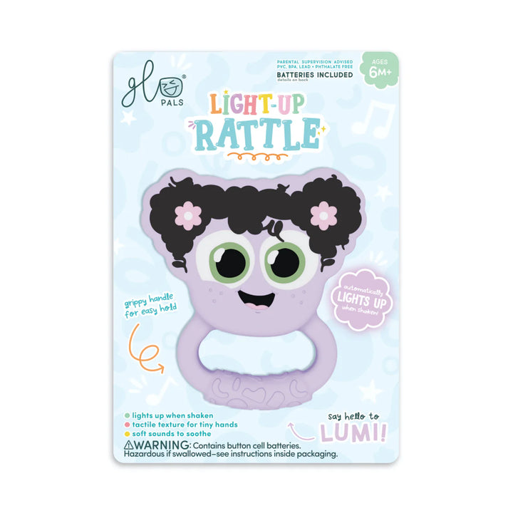 Glo Pal Light Up Rattle - Lumi