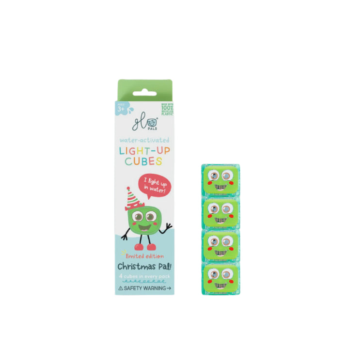 Glo Pal Cubes 4 Pack - Christmas