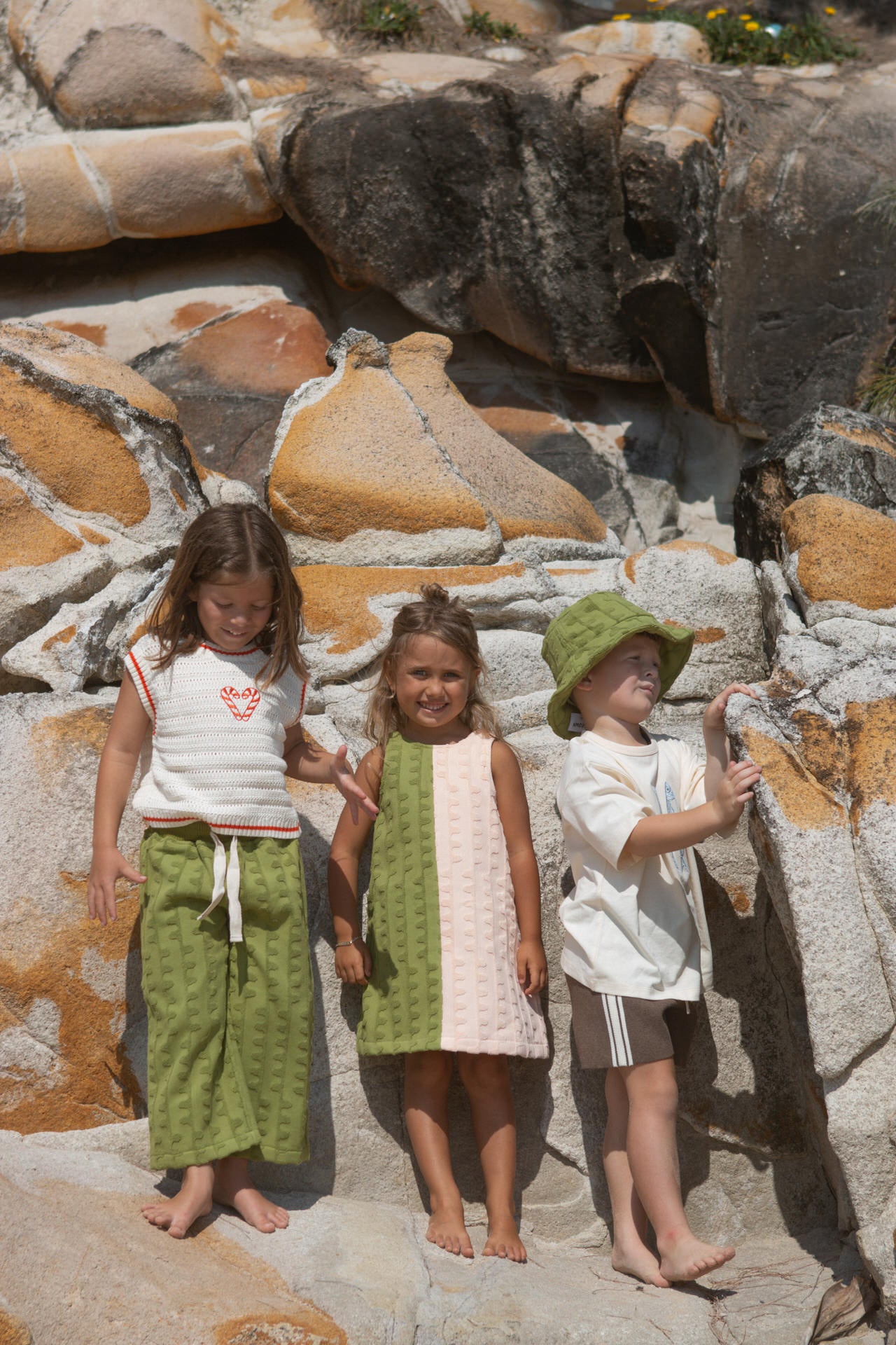 Terry Towelling Flow Pant - Leaf