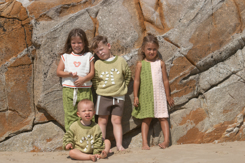 Organic Candy Cane Christmas Jumper