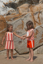 Organic Island Stripe Top