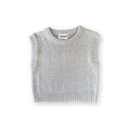 Jersey Knit Vest - Stone