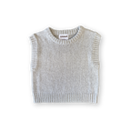 Jersey Knit Vest - Stone