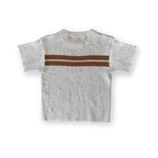 Twin Striped Ribbed Tee