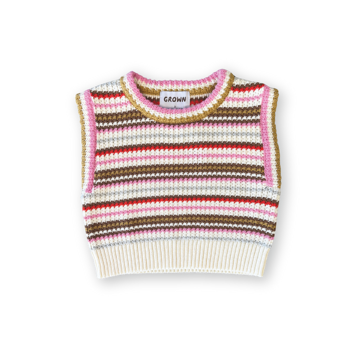 Grown Sunshine Stripe Knit Top