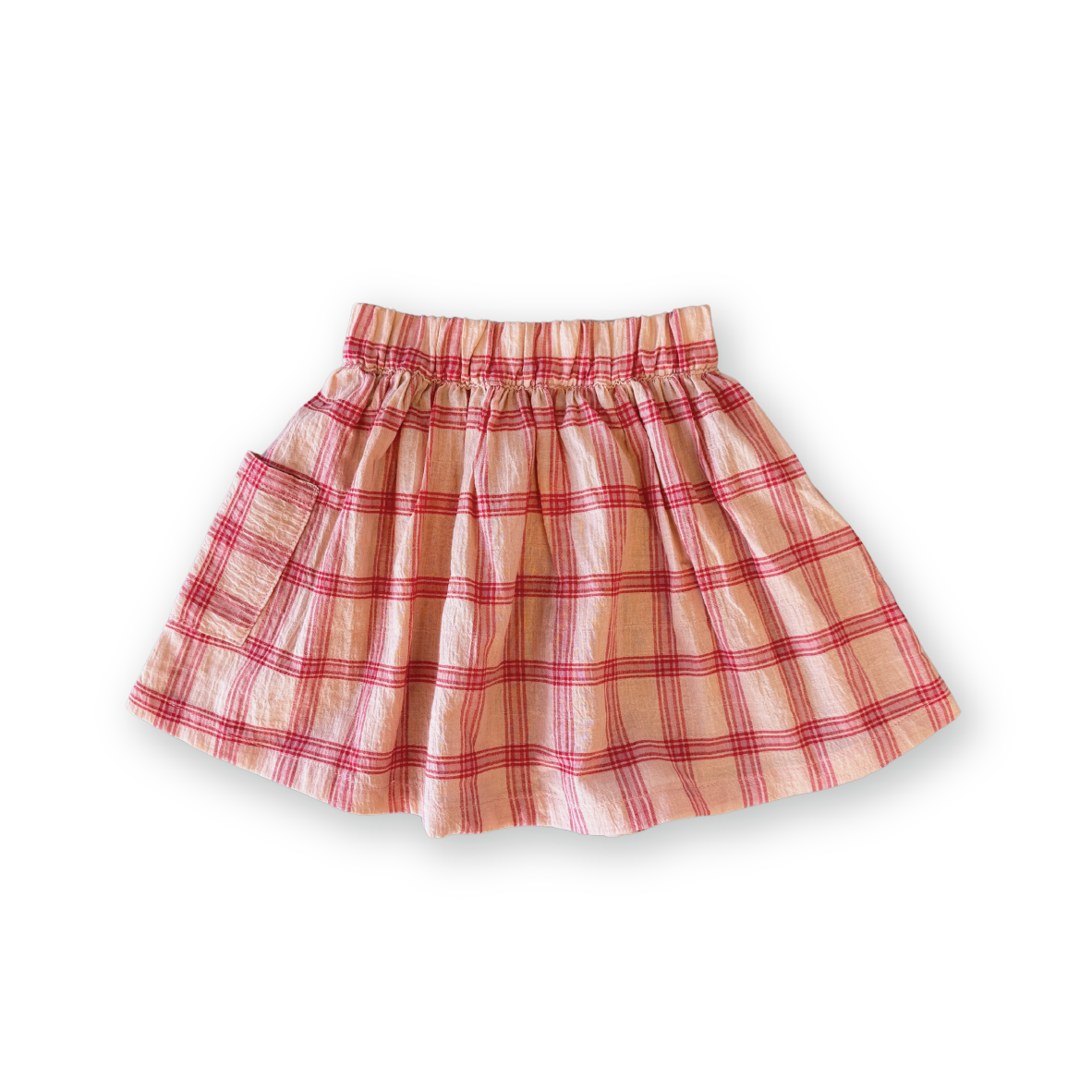 Grown Woven Stripe Skirt