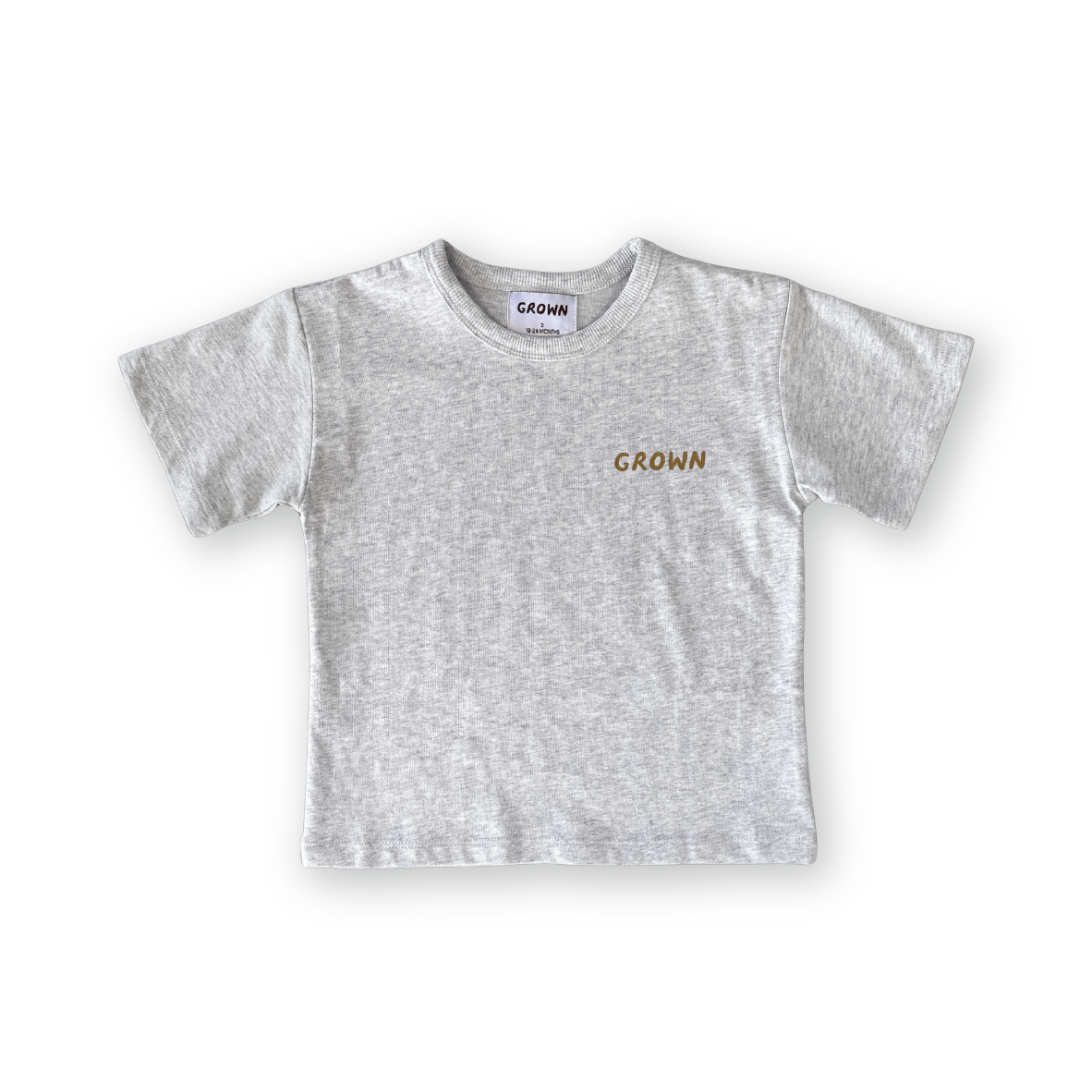 Grown Sunshine Tee - Grey Marle