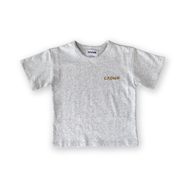 Grown Sunshine Tee - Grey Marle
