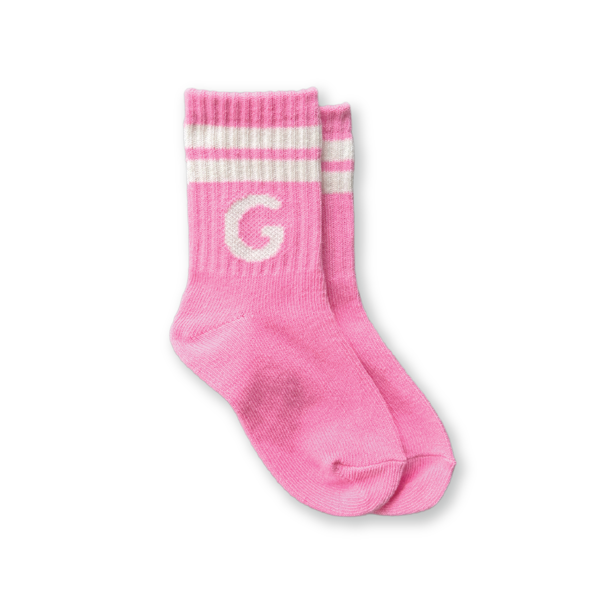 Grown Stripe Logo Socks - Candy