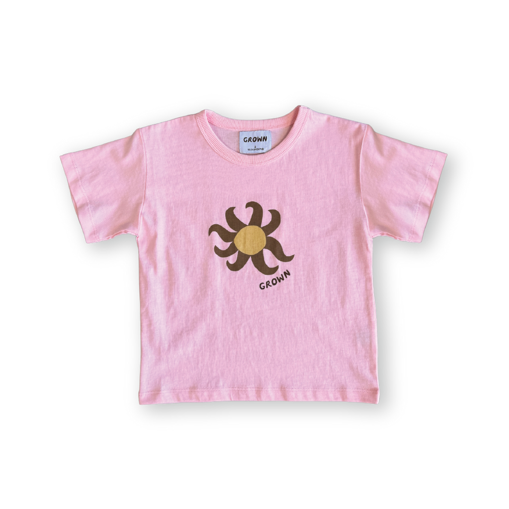 Grown Sunny Tee - Pinky