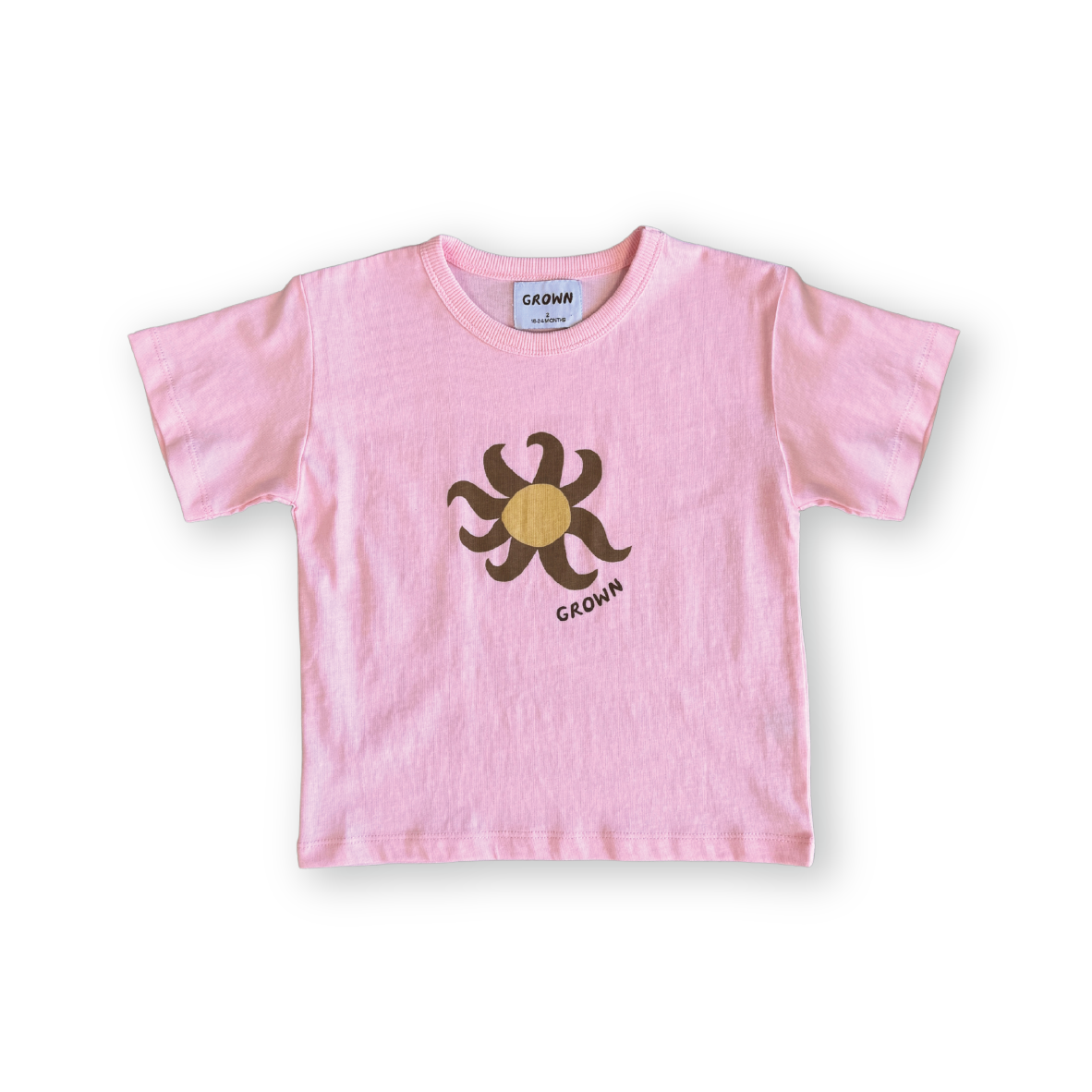 Grown Sunny Tee - Pinky