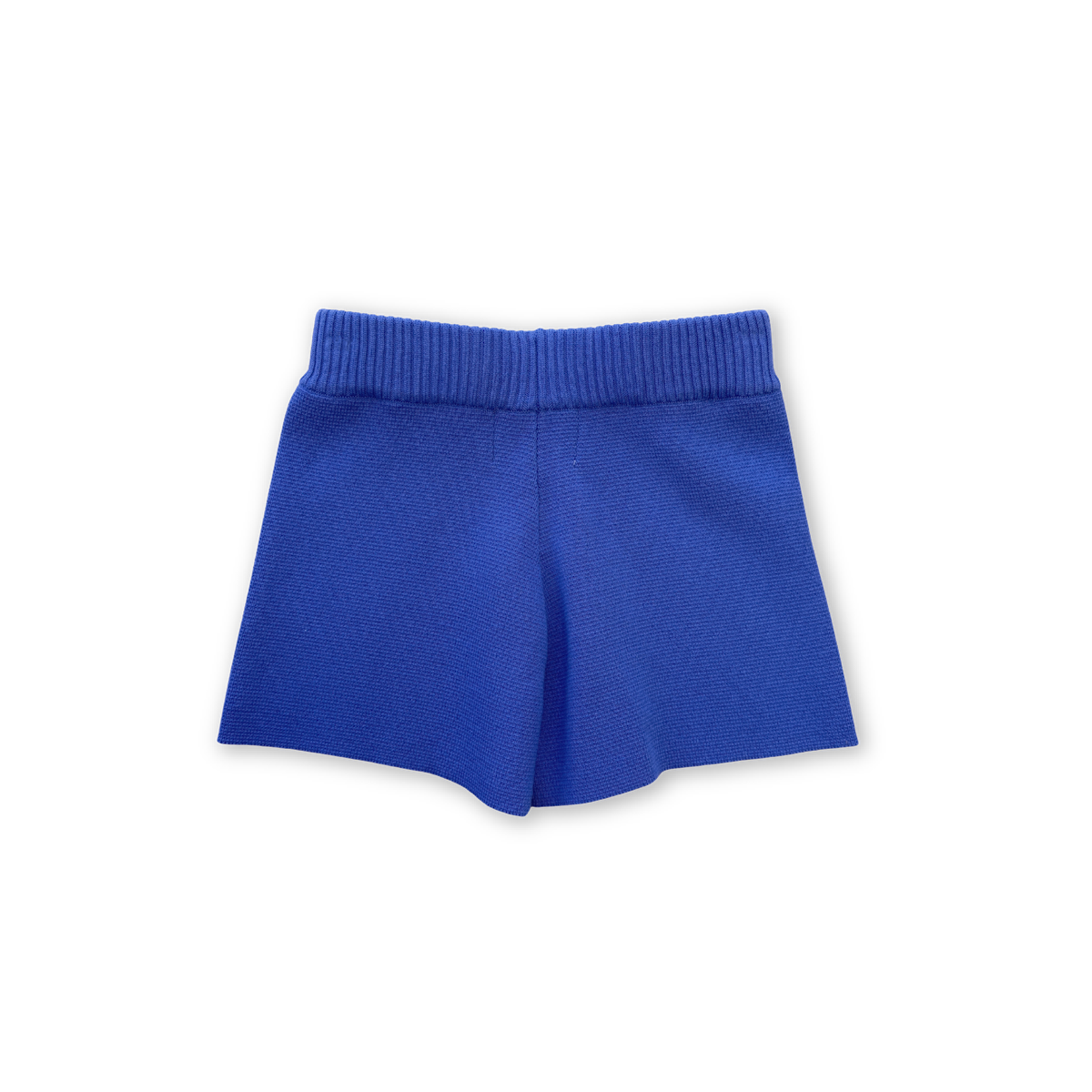 Organic Knitted Milano Shorts - Ultramarine