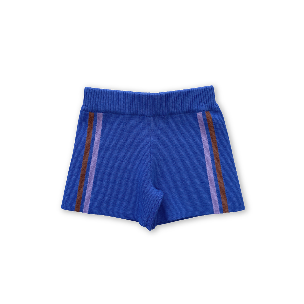 Organic Knitted Milano Shorts - Ultramarine