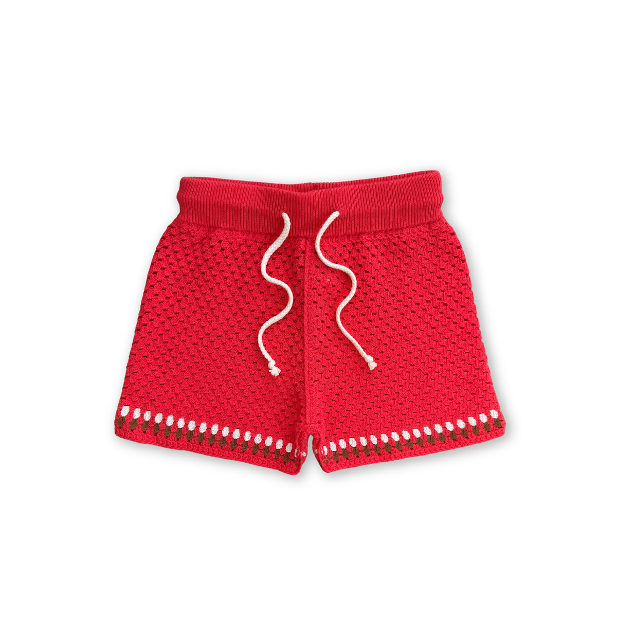 Organic Crochet Shorts - Fiesta