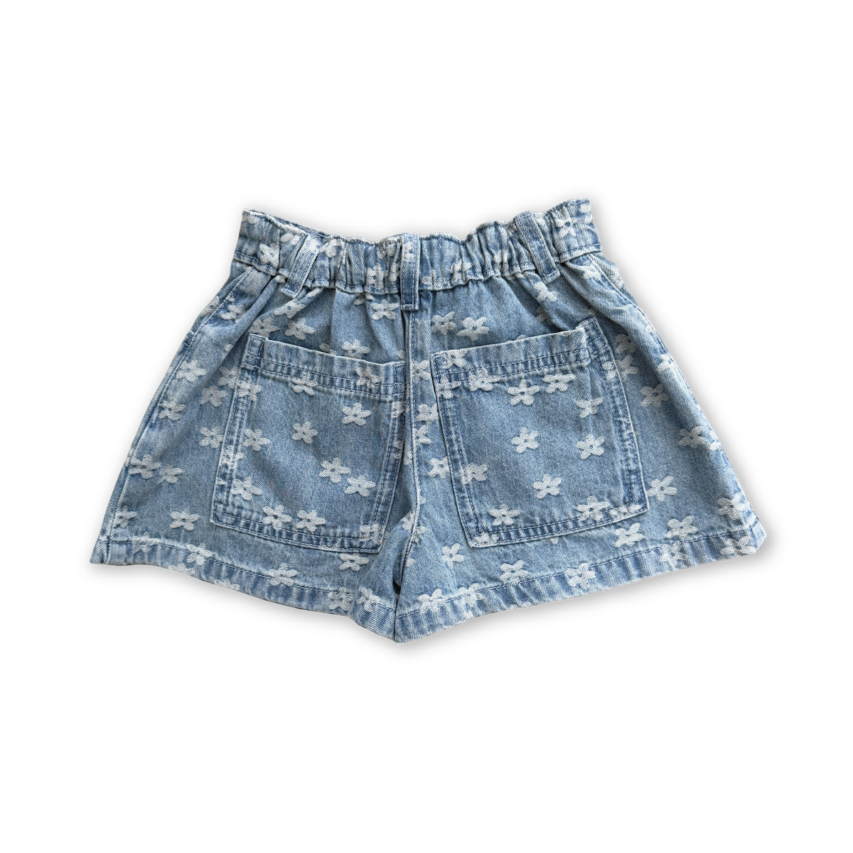 Daisy Denim Swing Shorts
