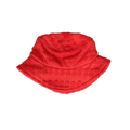 Bubble Terry Towelling Bucket Hat - Fiesta
