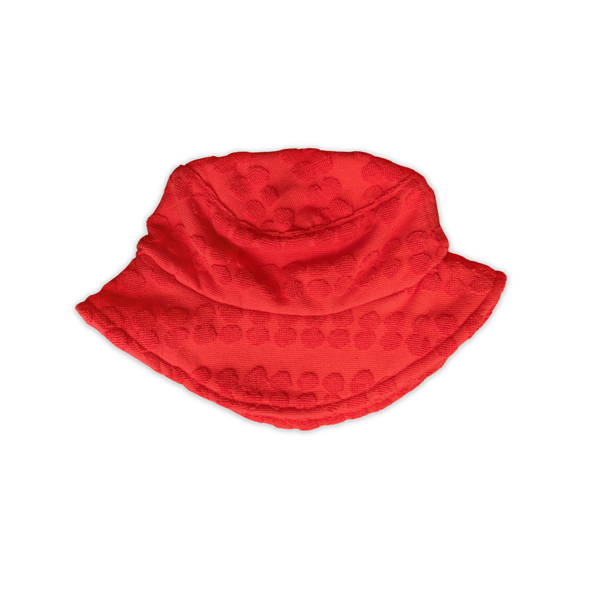 Bubble Terry Towelling Bucket Hat - Fiesta