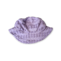 Bubble Terry Towelling Bucket Hat - Mauve