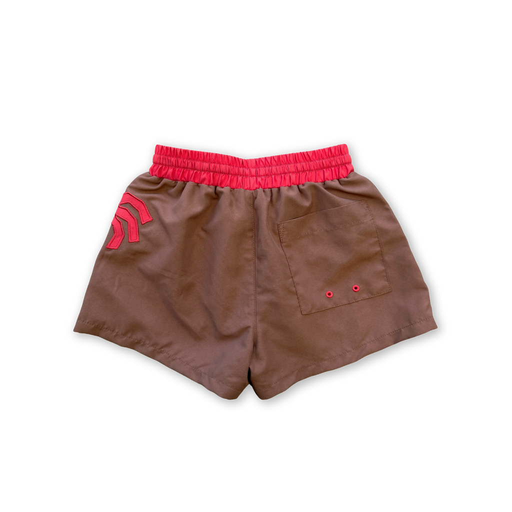 Palm Tree Swim Shorts - Teddy
