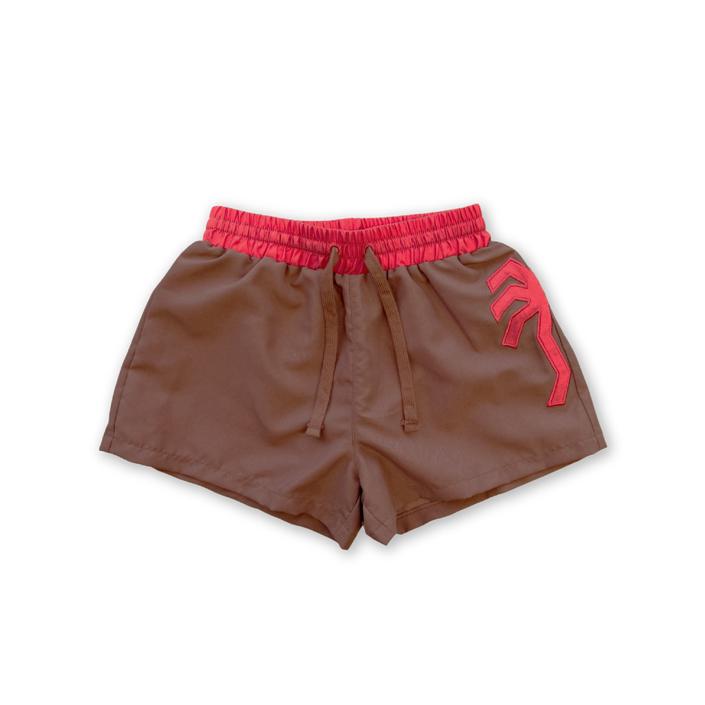 Palm Tree Swim Shorts - Teddy