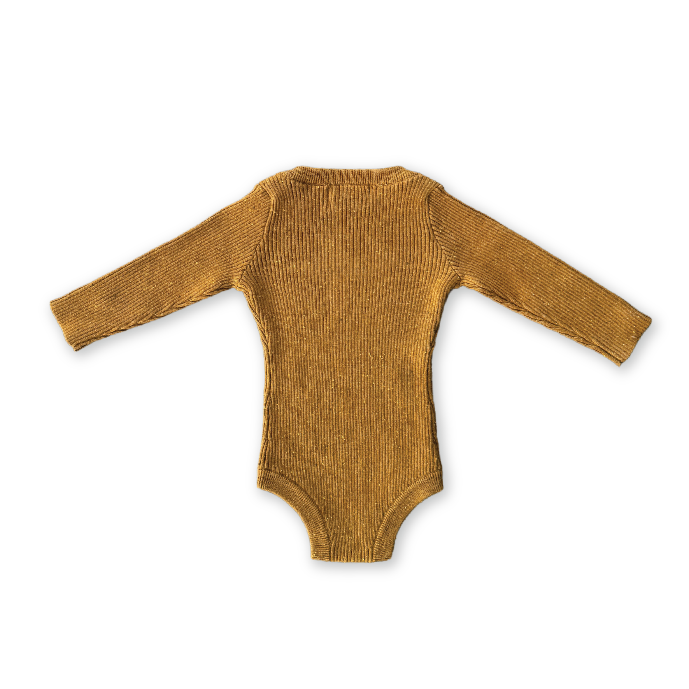 Grown Organic Essential Bodysuit - Golden Speckle