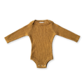 Organic Essential Bodysuit - Golden Speckle