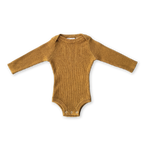 Organic Essential Bodysuit - Golden Speckle