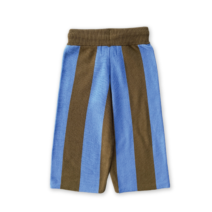 Grown Striped Knit Pant - Coffee
