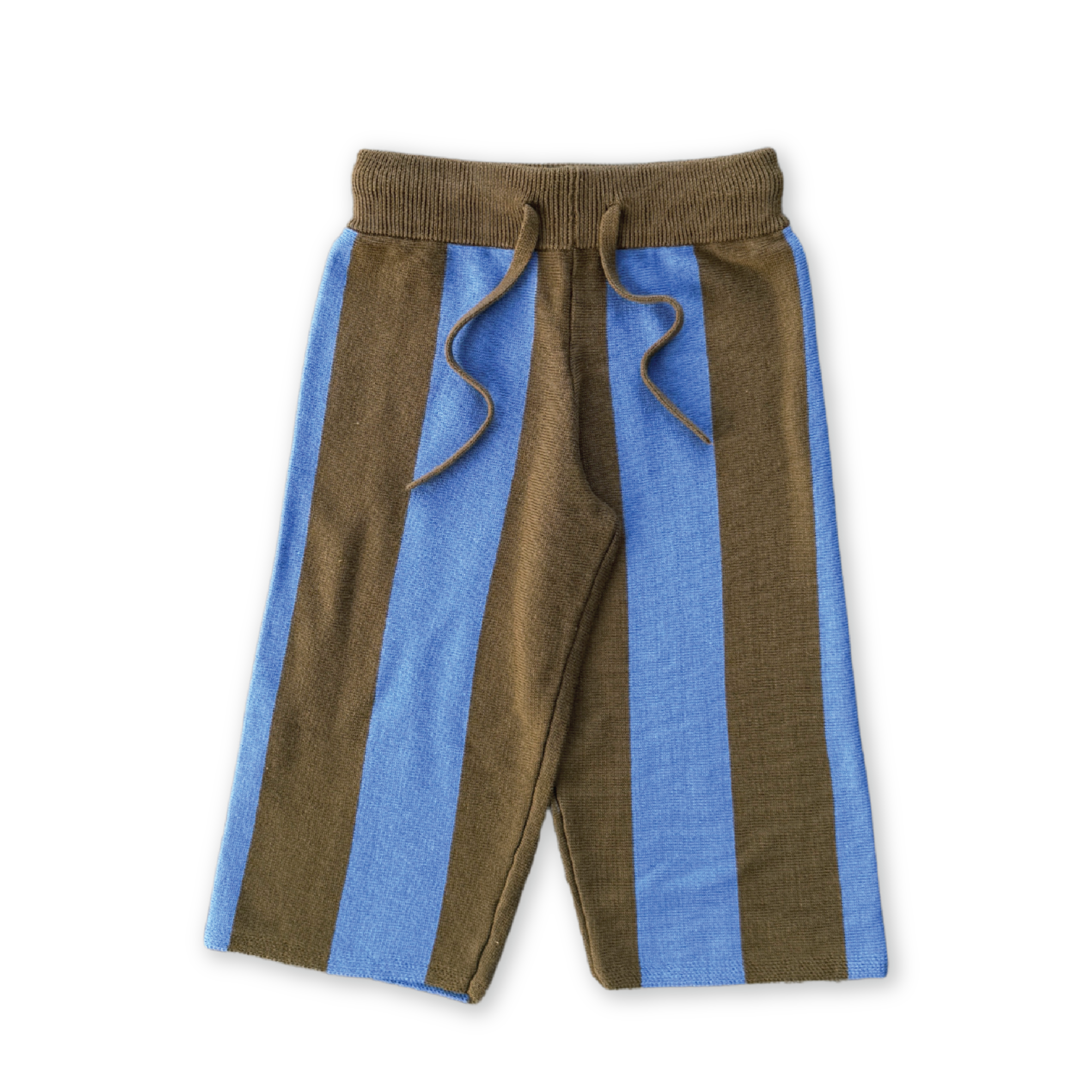 Grown Striped Knit Pant - Coffee