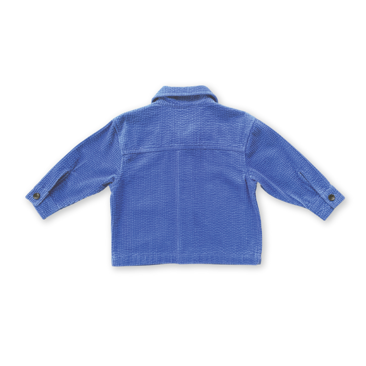 Grown Organic Relaxed Cord Shirt - Sea