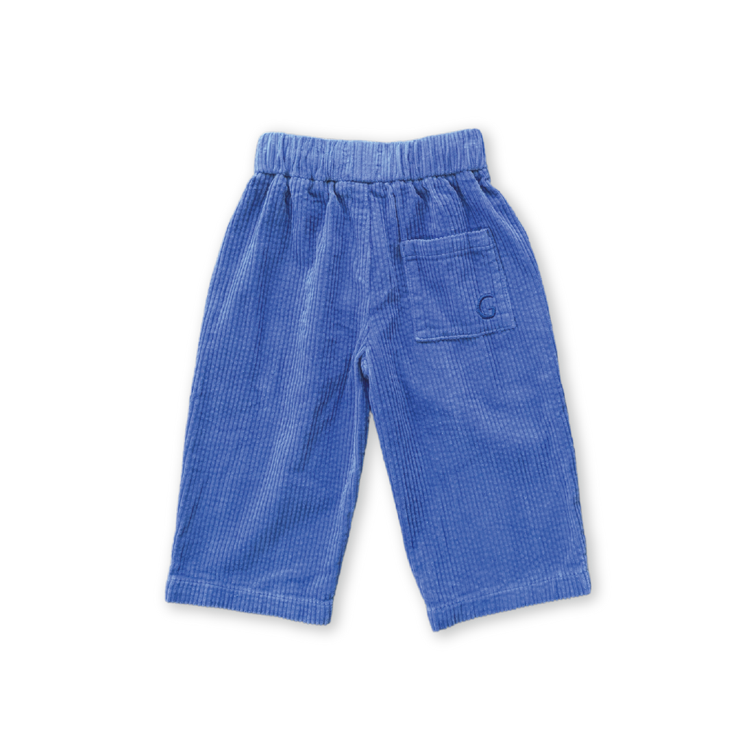 Grown Organic Relaxed Cord Pant - Sea