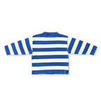 Stripe Long Sleeve Knitted Tee - Sea