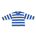 Stripe Long Sleeve Knitted Tee - Sea