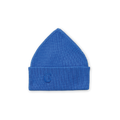Organic Ribbed Super Pixie Beanie - Sea