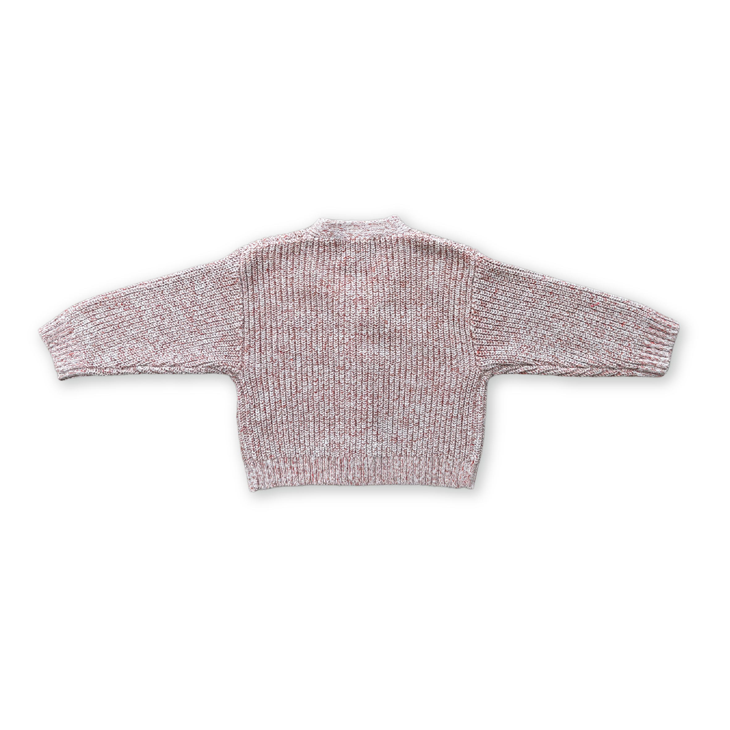 Grown Twisted Chunky Rib Cardigan - Mist