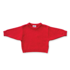 Merino Blend Everyday Pull Over - Flame