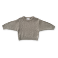 Merino Blend Everyday Pull Over - Grey