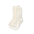 Chunky Rib Sock - Milk