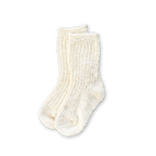Chunky Rib Sock - Milk